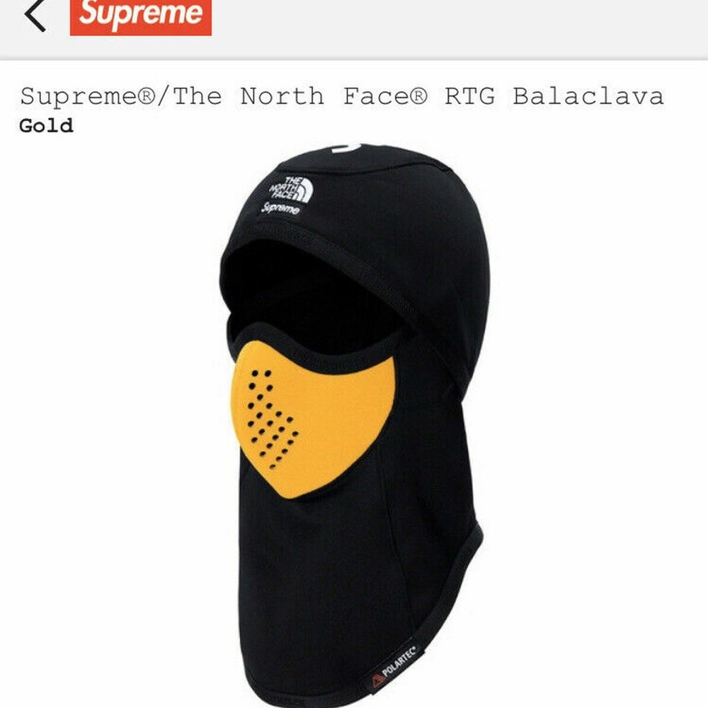 Supreme/the north faced balaclava